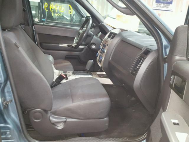 1FMCU0D79BKC01617 - 2011 FORD ESCAPE XLT BLUE photo 5