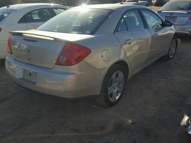 1G2ZG57B194197052 - 2009 PONTIAC G6 TAN photo 4