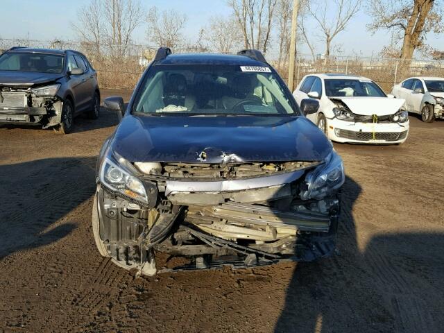 4S4BSFLC3G3360220 - 2016 SUBARU OUTBACK 3. GRAY photo 9