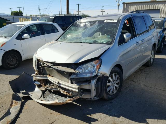 5FNRL38678B408551 - 2008 HONDA ODYSSEY EX SILVER photo 2