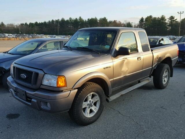 1FTZR45E55PA21921 - 2005 FORD RANGER SUP GRAY photo 2