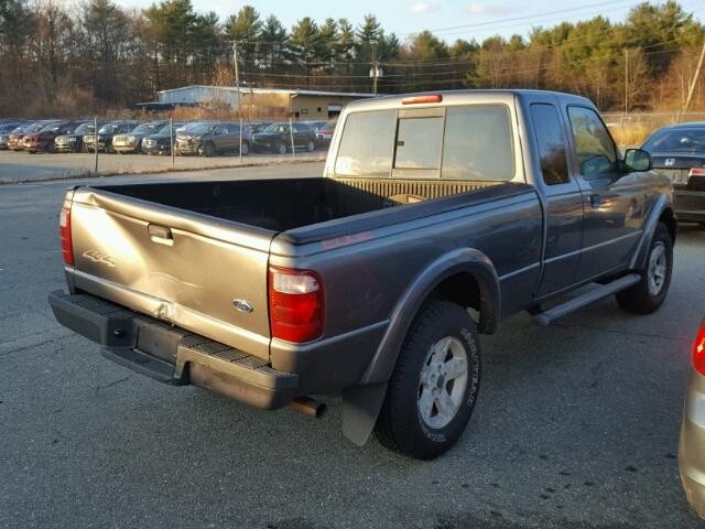 1FTZR45E55PA21921 - 2005 FORD RANGER SUP GRAY photo 4