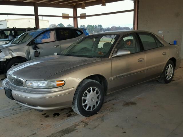 2G4WS52J5Y1348119 - 2000 BUICK CENTURY CU TAN photo 2