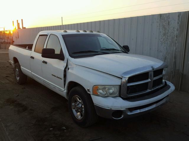 3D7KA28C74G257406 - 2004 DODGE RAM 2500 S თეთრი ფოტო 1