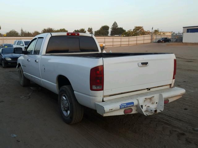 3D7KA28C74G257406 - 2004 DODGE RAM 2500 S თეთრი ფოტო 3