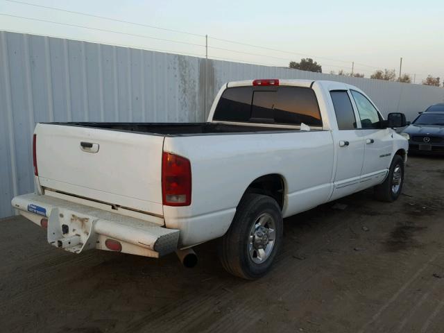 3D7KA28C74G257406 - 2004 DODGE RAM 2500 S თეთრი ფოტო 4
