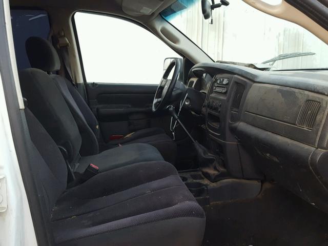 3D7KA28C74G257406 - 2004 DODGE RAM 2500 S თეთრი ფოტო 5