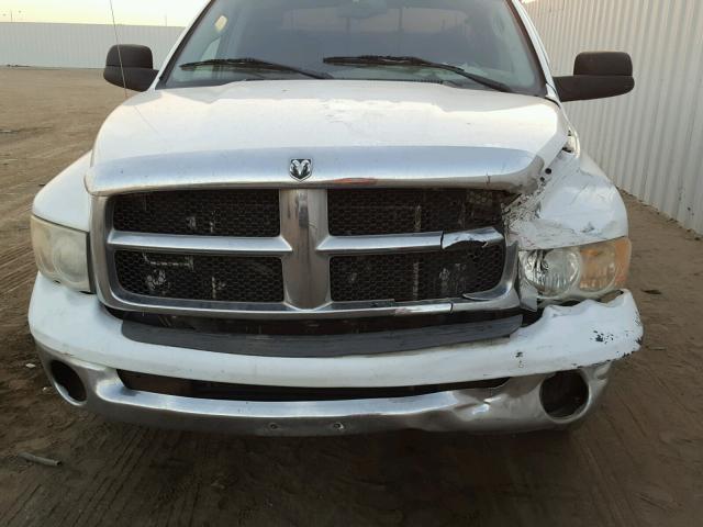 3D7KA28C74G257406 - 2004 DODGE RAM 2500 S თეთრი ფოტო 9