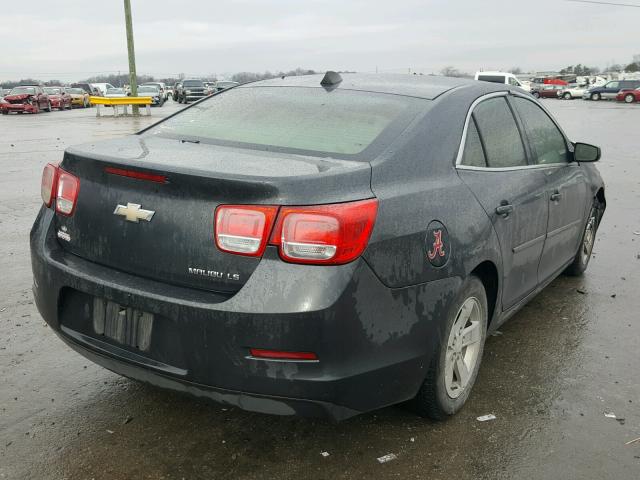 1G11B5SL6EF132986 - 2014 CHEVROLET MALIBU LS GRAY photo 4