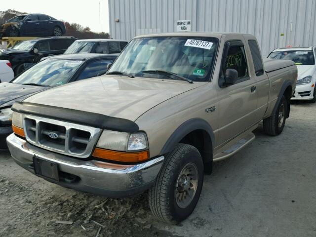 1FTZR15X7XTA30825 - 1999 FORD RANGER BROWN photo 2