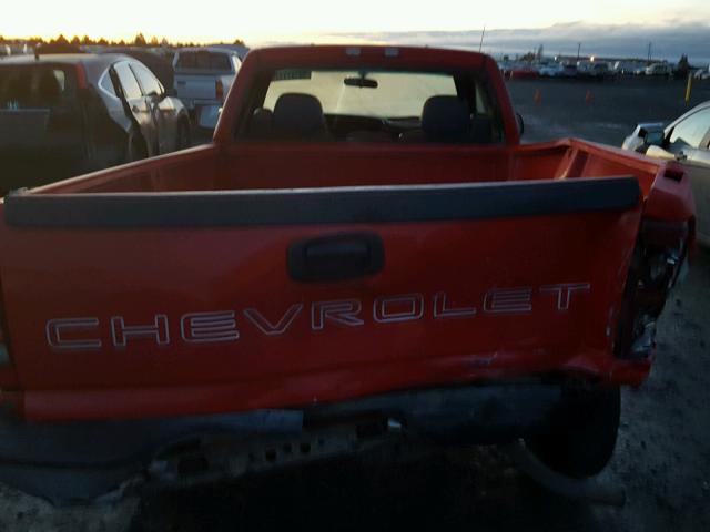 1GCEC14WXYE239636 - 2000 CHEVROLET SILVERADO RED photo 6