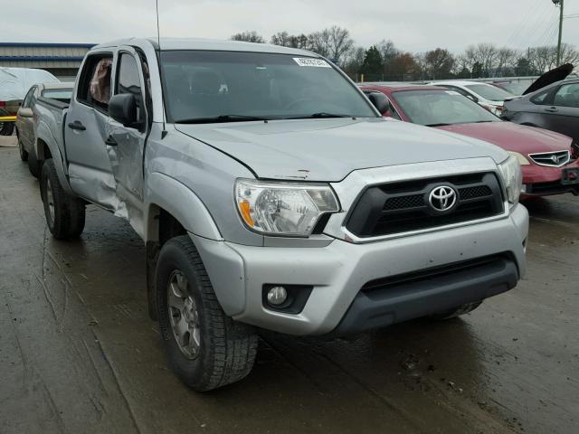 3TMLU4EN9CM083412 - 2012 TOYOTA TACOMA DOU SILVER photo 1