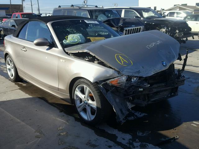WBAUL73538VE88108 - 2008 BMW 128 I TAN photo 1