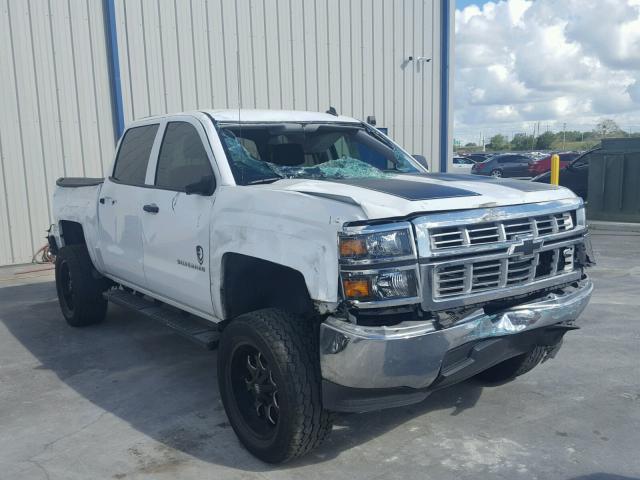 3GCPCREC1EG440504 - 2014 CHEVROLET SILVERADO WHITE photo 1