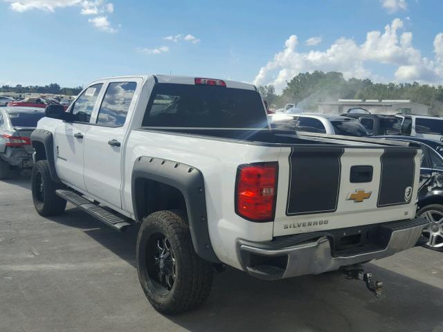 3GCPCREC1EG440504 - 2014 CHEVROLET SILVERADO WHITE photo 3