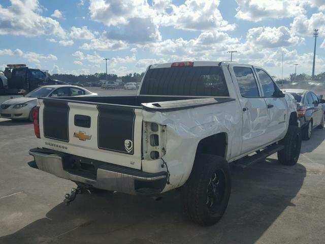 3GCPCREC1EG440504 - 2014 CHEVROLET SILVERADO WHITE photo 4