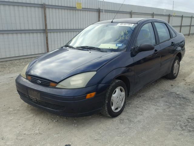 1FAFP33P93W288348 - 2003 FORD FOCUS LX BLUE photo 2