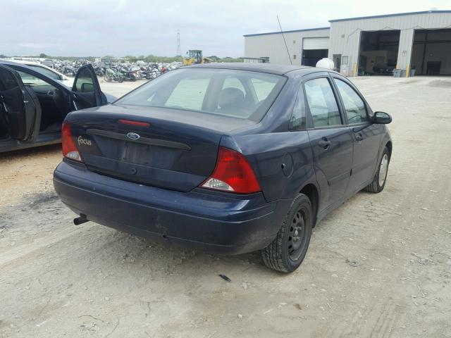 1FAFP33P93W288348 - 2003 FORD FOCUS LX BLUE photo 4