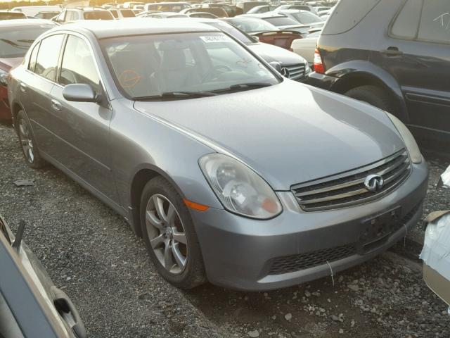 JNKCV51F55M308021 - 2005 INFINITI G35 GRAY photo 1