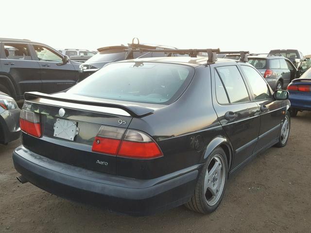 YS3EH48G4Y3042262 - 2000 SAAB 9-5 AERO BLACK photo 4