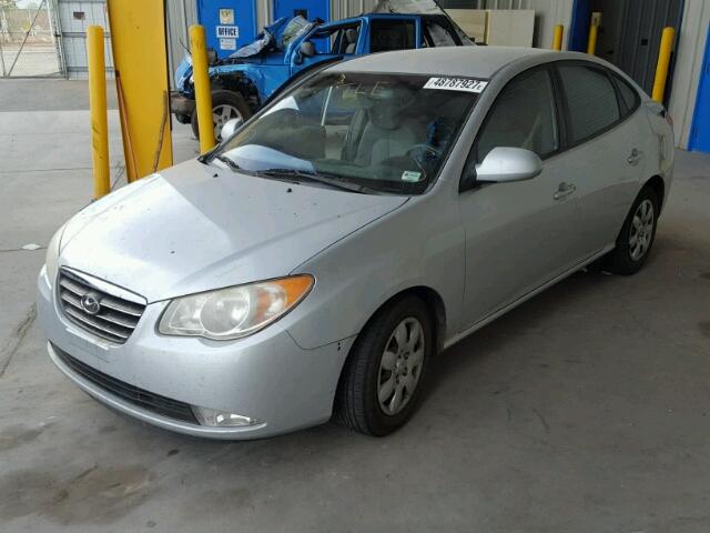 KMHDU46D17U061654 - 2007 HYUNDAI ELANTRA GL SILVER photo 2