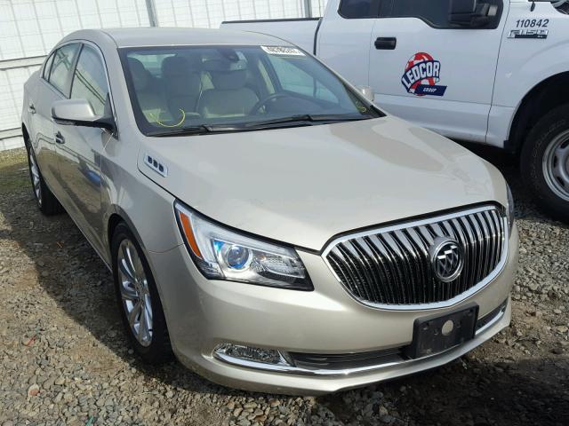 1G4GB5G36EF267858 - 2014 BUICK LACROSSE GOLD photo 1