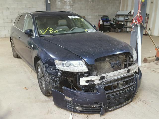 WAUKH74F67N103619 - 2007 AUDI A6 AVANT Q BLUE photo 1