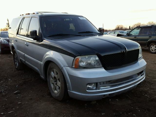 5LMFU28R74LJ00476 - 2004 LINCOLN NAVIGATOR SILVER photo 1