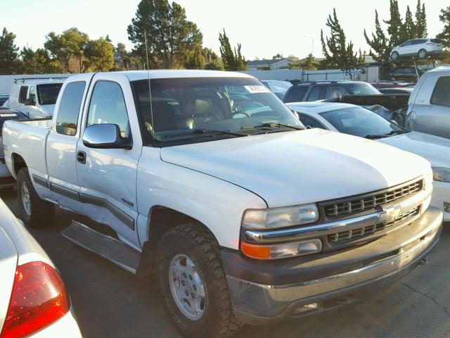 1GCEK19T3YE418988 - 2000 CHEVROLET SILVERADO WHITE photo 1