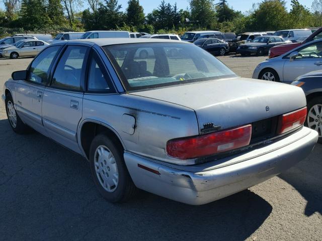 2G4WB52M0S1424637 - 1995 BUICK REGAL CUST SILVER photo 3