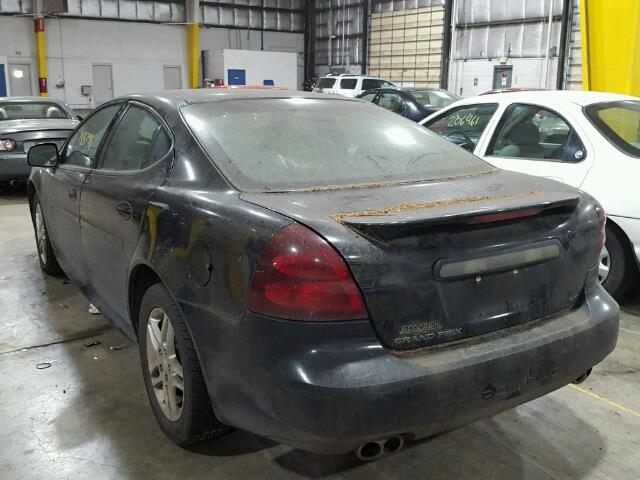 2G2WR554671218875 - 2007 PONTIAC GRAND PRIX BLACK photo 3
