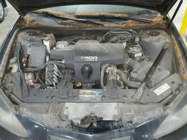 2G2WR554671218875 - 2007 PONTIAC GRAND PRIX BLACK photo 7