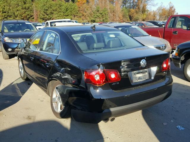 3VWRM71K69M179320 - 2009 VOLKSWAGEN JETTA SE Qara foto 3