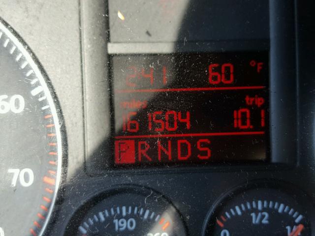 3VWRM71K69M179320 - 2009 VOLKSWAGEN JETTA SE Qara foto 8