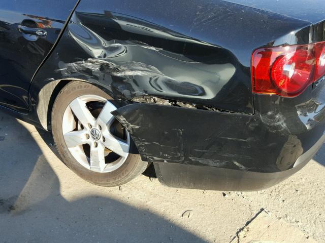 3VWRM71K69M179320 - 2009 VOLKSWAGEN JETTA SE Qara foto 9