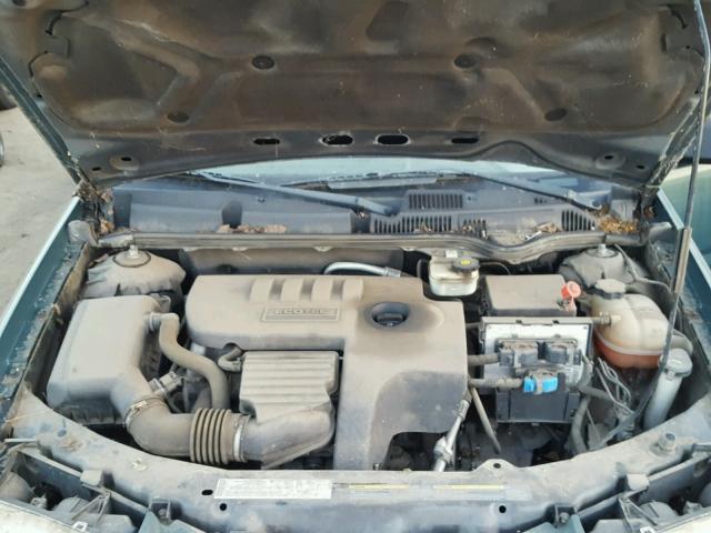 1G8AJ55F76Z183259 - 2006 SATURN ION LEVEL GREEN photo 7