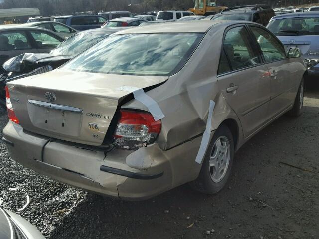 4T1BF32K53U549435 - 2003 TOYOTA CAMRY LE TAN photo 4