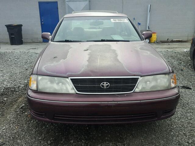 4T1BF18BXXU311176 - 1999 TOYOTA AVALON XL BURGUNDY photo 9