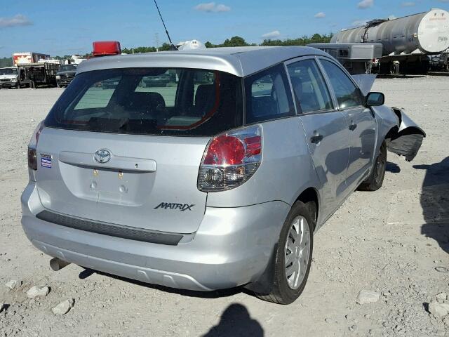 2T1KR32E56C612914 - 2006 TOYOTA COROLLA MA SILVER photo 4