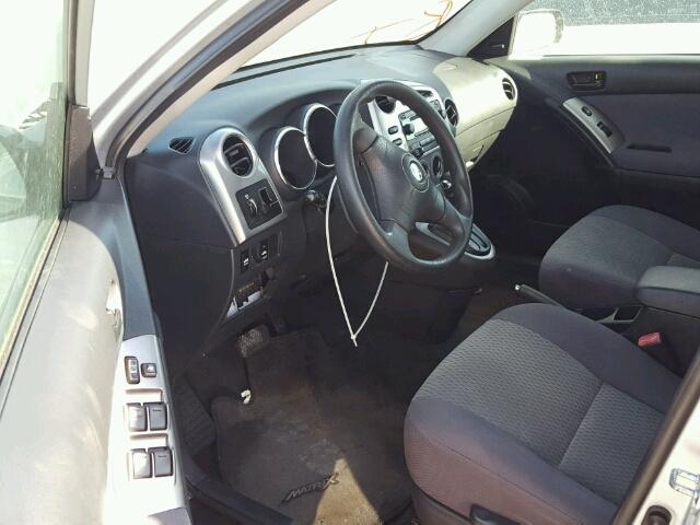 2T1KR32E56C612914 - 2006 TOYOTA COROLLA MA SILVER photo 9