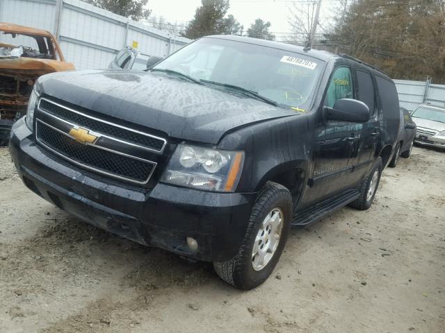 3GNFK16307G244286 - 2007 CHEVROLET SUBURBAN K BLACK photo 2