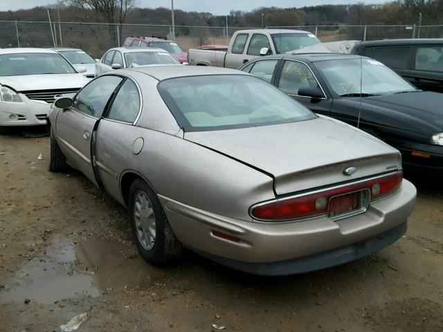 1G4GD221XV4714895 - 1997 BUICK RIVIERA GRAY photo 3