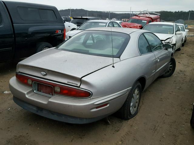 1G4GD221XV4714895 - 1997 BUICK RIVIERA GRAY photo 4