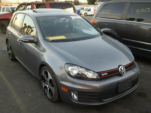 WVWGD7AJ5AW189407 - 2010 VOLKSWAGEN GTI GRAY photo 1