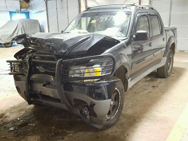 1FMZU77E13UA50386 - 2003 FORD EXPLORER S BLACK photo 2