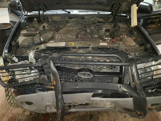 1FMZU77E13UA50386 - 2003 FORD EXPLORER S BLACK photo 7