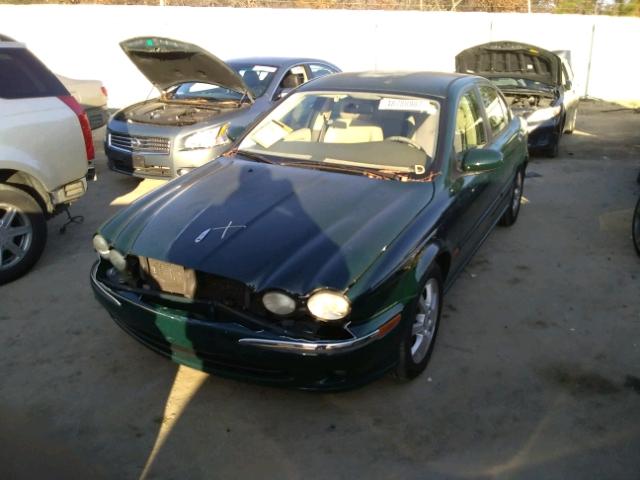 SAJEB52D64XD71324 - 2004 JAGUAR X-TYPE 2.5 GREEN photo 2