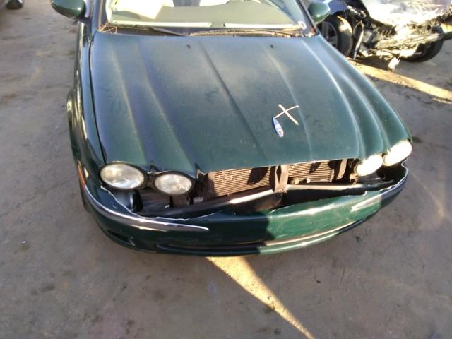 SAJEB52D64XD71324 - 2004 JAGUAR X-TYPE 2.5 GREEN photo 9