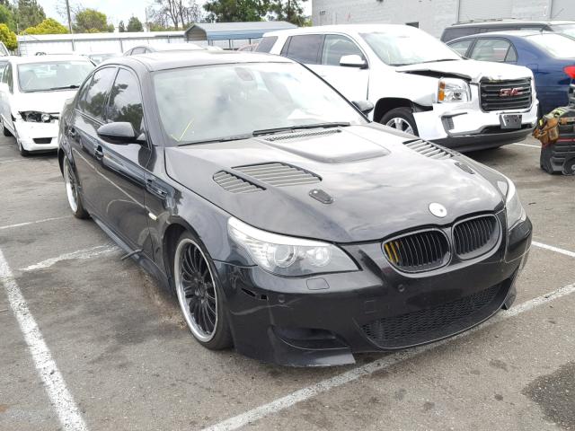 WBSNB93538CX10458 - 2008 BMW M5 BLACK photo 1