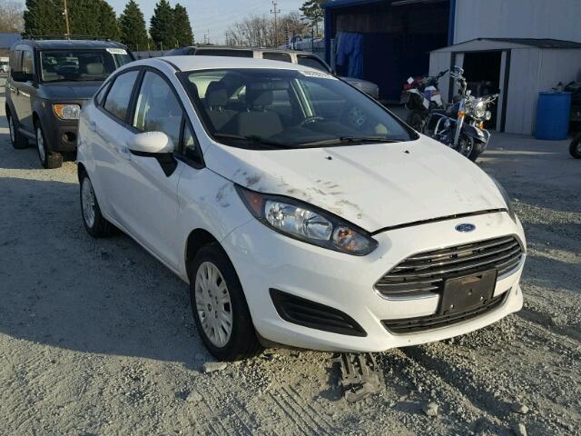 3FADP4AJ3GM106614 - 2016 FORD FIESTA S WHITE photo 1